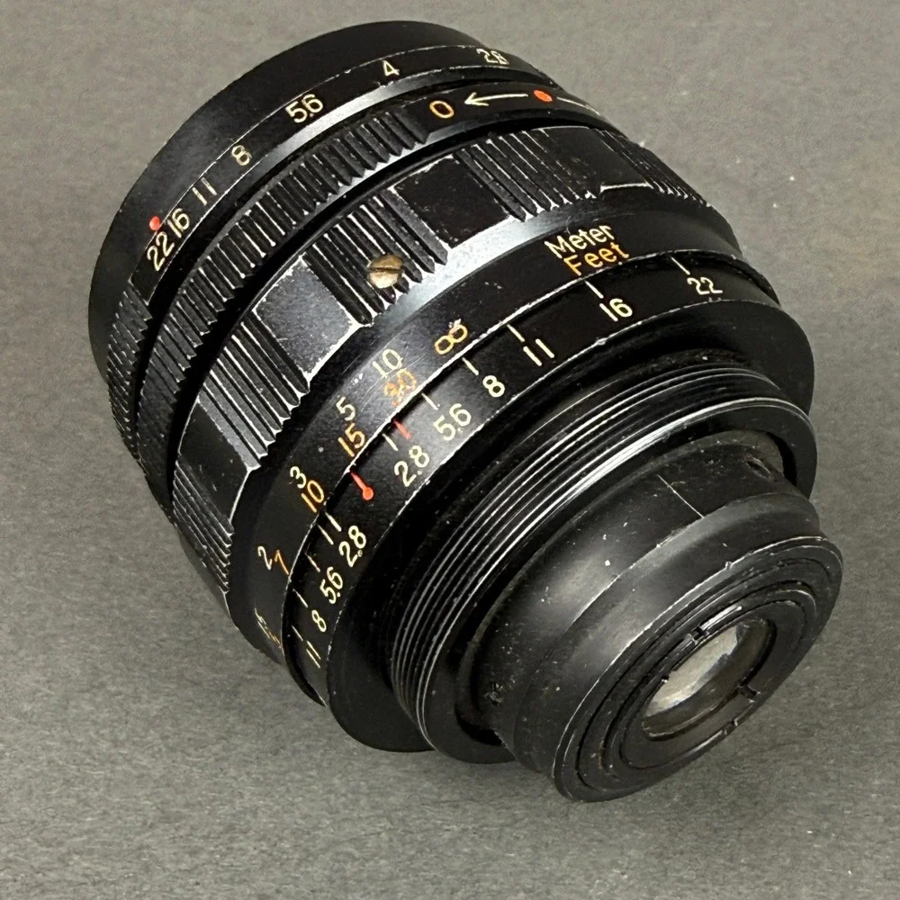 Soligor 35mm f2.8 Wide Angle Manual Focus Lens No H46675 m42 Pentax screw mount